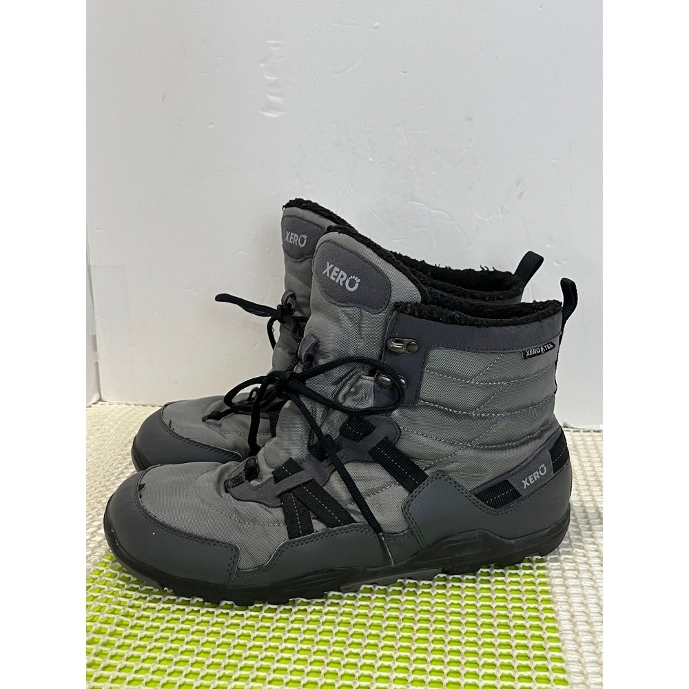 Xero Shoes Alpine Snow Boots Men's Size 10 Gray Waterproof good